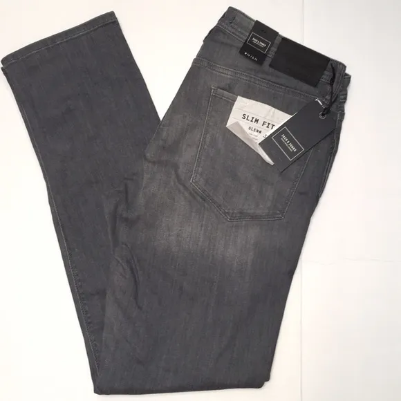 Jack & Jones Glenn Slim Fit Jeans Grey 36” x 34”
          
      NWT