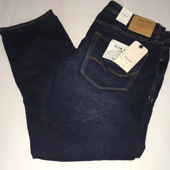 Jack & Jones Slim Fit Tim Denim Jeans 38” x 32”
          
      NWT