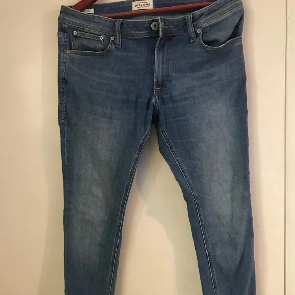 Jack & Jones blue Jeans 34 x 30 (Skinny Fit / Tom)