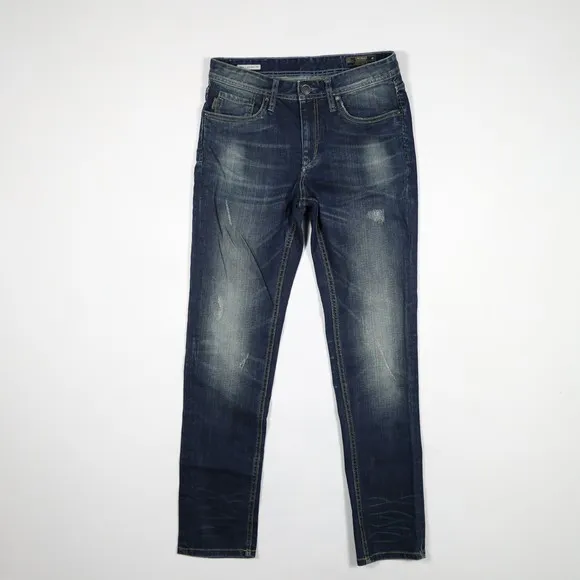 jack  jones Mens Jeans Size:32 Blue