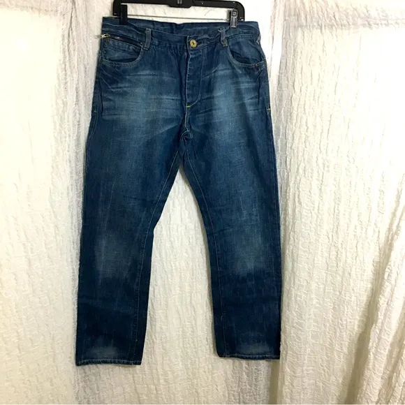 Jack & Jones Blue Vintage Inspired Denim Jeans Size 34