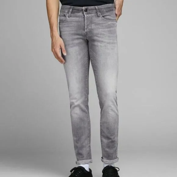 𝅺Jack & Jones 30/32 Slim Fit Tim Original JJ920 Grey
          
      NWT