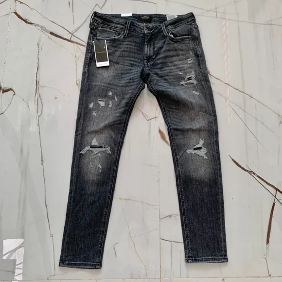 Jack & Jones Jeans Intelligence Men's 34x30 Skinny Fit Low Rise Gray Pants NEW
          
      NWT