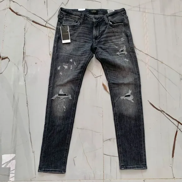 Jack & Jones Jeans Intelligence Men's 34x30 Skinny Fit Low Rise Gray Pants NEW
          
      NWT