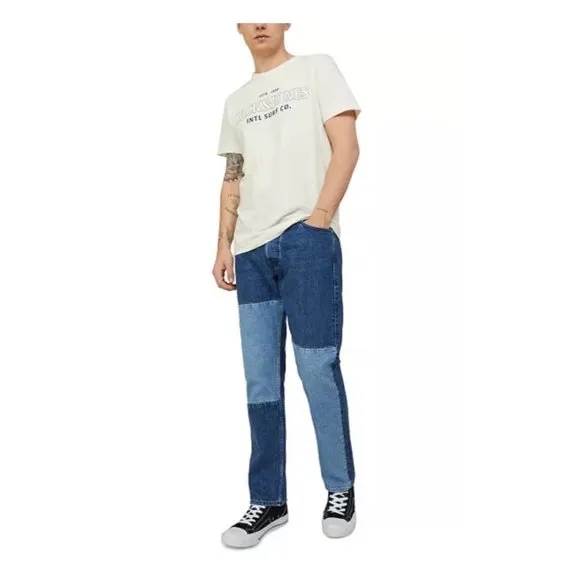 JACK & JONES Men's Chris Colorblocked Denim Jeans Size 36x32 New
          
      NWT