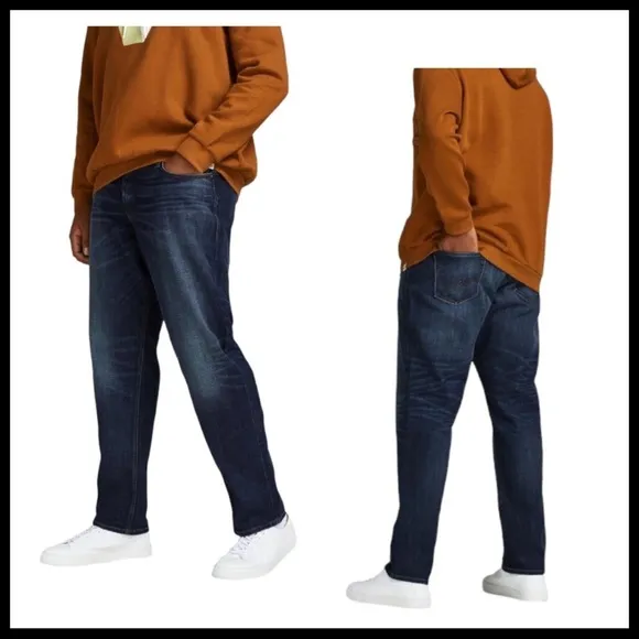 JACK & JONES NWT Mike Original Plus Size Comfort Fit Jeans
          
      NWT