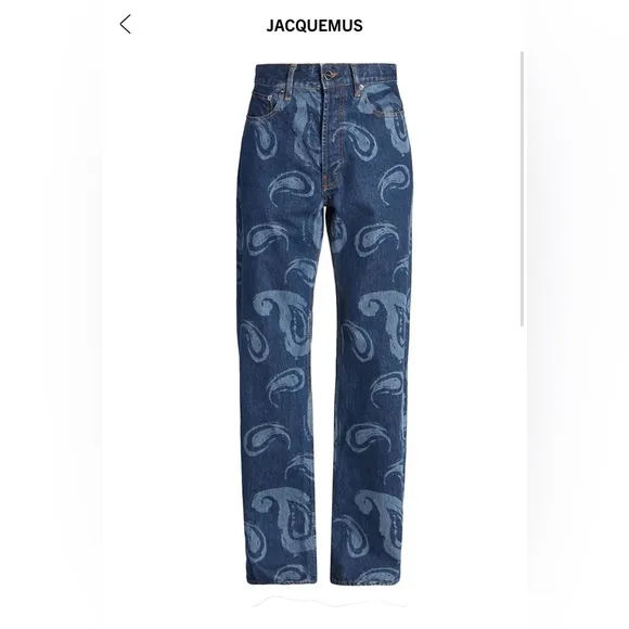 JACQUEMUS - Le Raphia Le De-Nimes Suno Jeans
          
      NWT