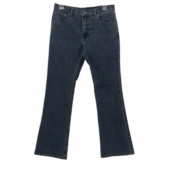 Jag Jeans Mens Bootcut Denim Blue Flat Front Sz 32