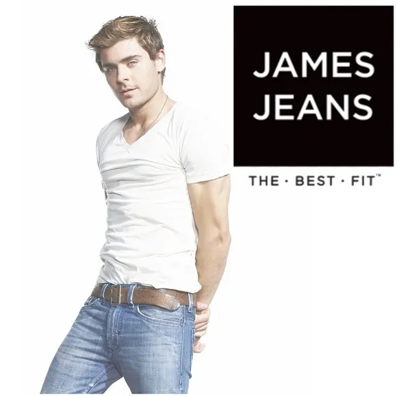 JAMESJEANS LIGHT WASH SLIM FIT STRAIGHT LEG SZ 30