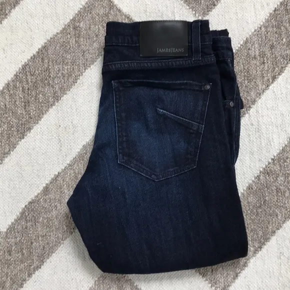 James Jeans Straight Leg Dark Jeans