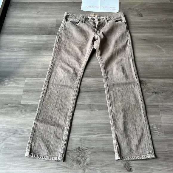 James Jean made in USA 🇺🇸 Travis the straight rustic vintage brown jeans
          
      NWT