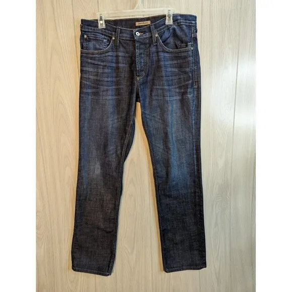 James Jeans USA Travis The Straight Men's 34 FIT (36x33) Dark Blue Denim