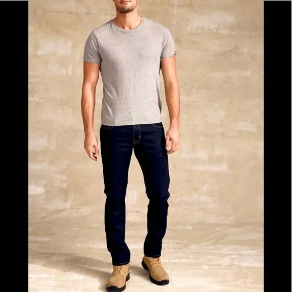 James Jeans - Travis “The Straight” in Travis Engineered Blue (dark wash)