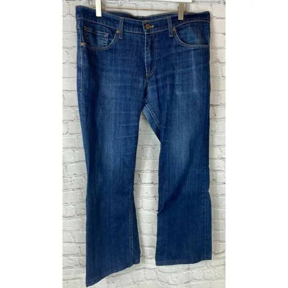 JAMES JEANS Mens' Sean the Boot Blue Jeans Size 34