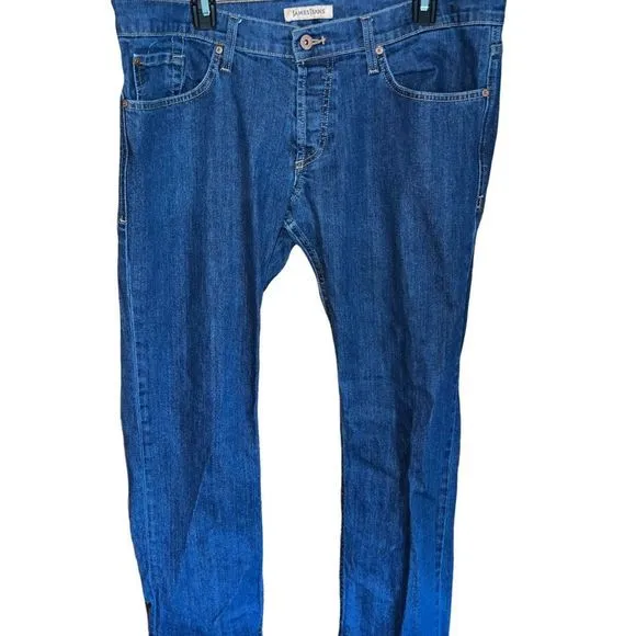 James Jeans Dry Aged and Cured medium wash Travis Straight jeans size 36
