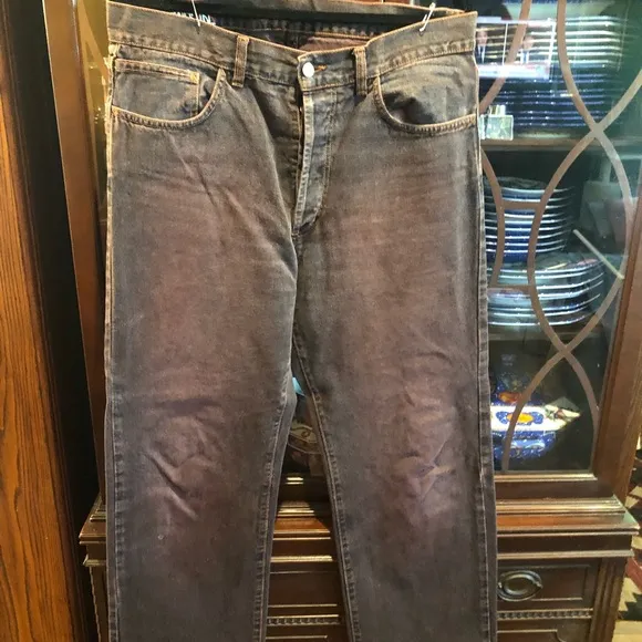 Rare VNTG Jean Paul Gaultier ombre  jeans - sz 36”