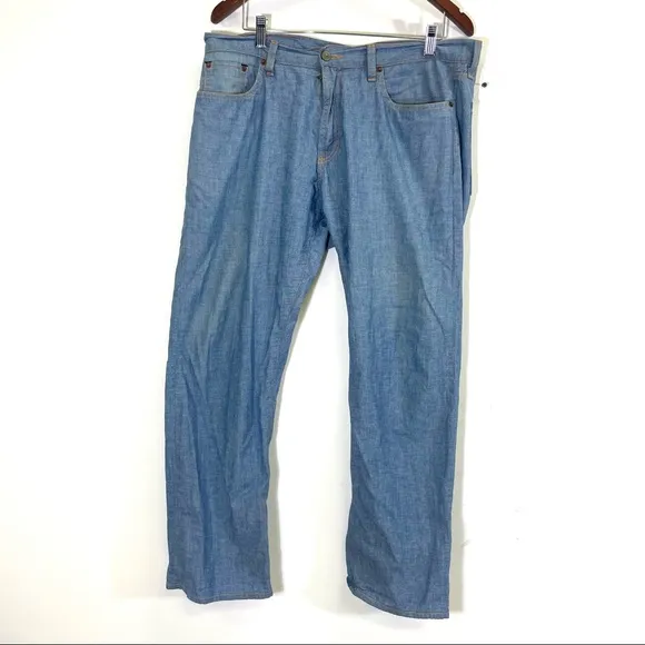 jean shop USA men's rocker blue jeans size 34
