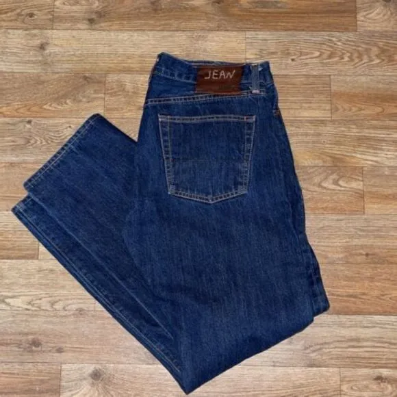 JEAN SHOP NYC SELVEDGE DENIM PANT SLIM FIT SIZE 32 MADE IN USA 2011