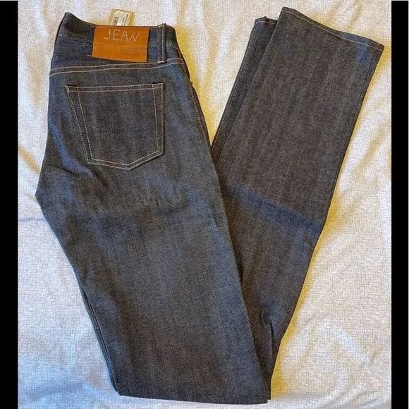 Jean Shop Dark Wash Rocker 100% Cotton Blue Size 26 Made In USA
          
      NWT