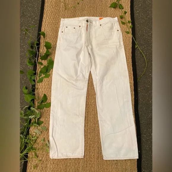 Sample Pair Jean Shop White Denim