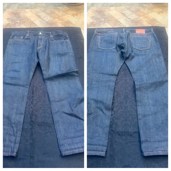 Jean Shop Men’s Relaxed Fit size 39M
Inseam tailored to size 29”
Made in USA