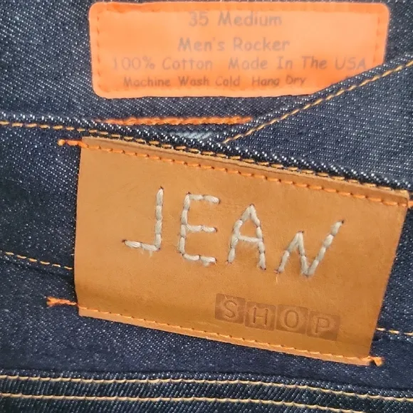 NWOT Jean Shop Size 35 Mens Rocker Jeans Never Washed Or Worn