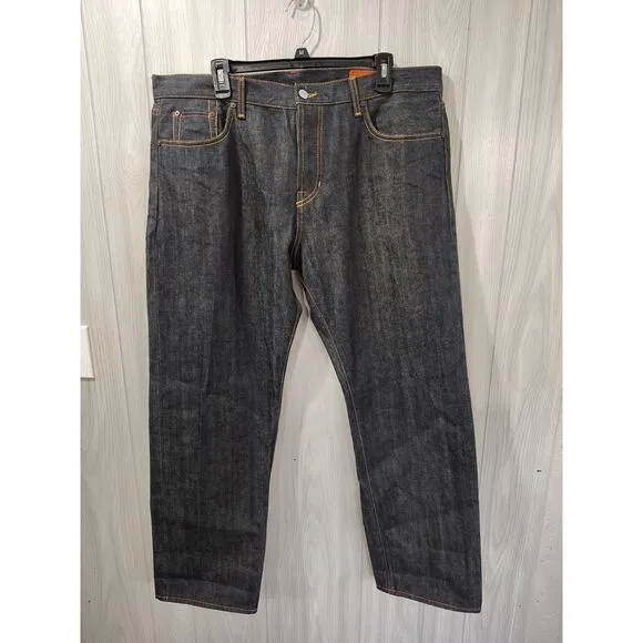 Jean Shop Rocker Fit Men's Size 38 Indigo Raw $260.00 USA Baggy 2006 Y2K