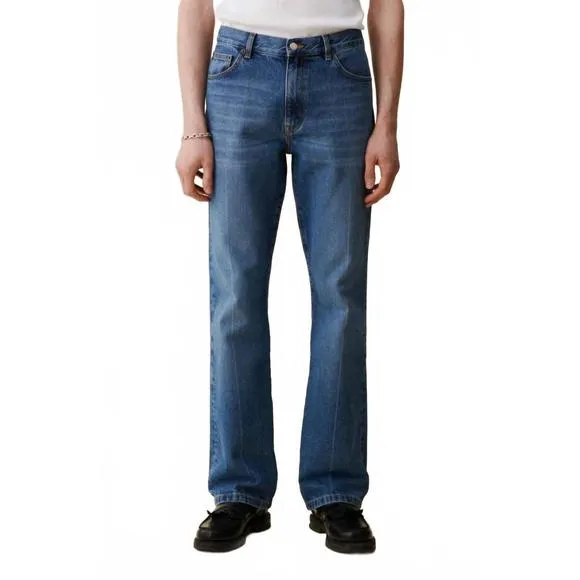 NEW JEANERICA odeon mid rise boocut jeans in vintage 70
              
      NWT