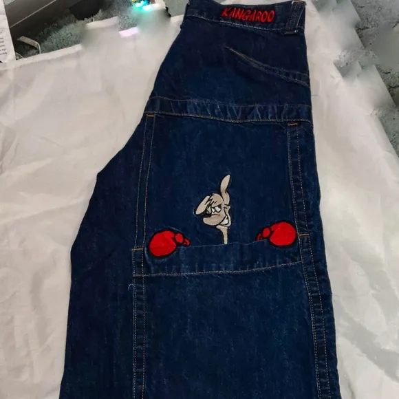 Vintage JNCO Kangaroo Jeans 2nd Print **rare!**