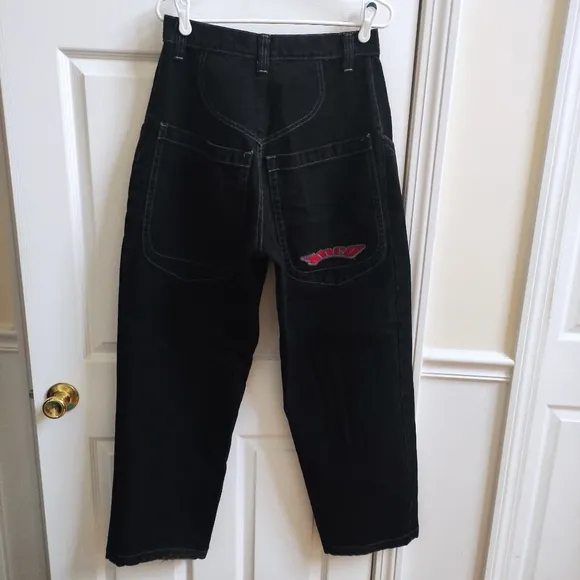 Vintage JNCO Low Down jeans black men's 32x32