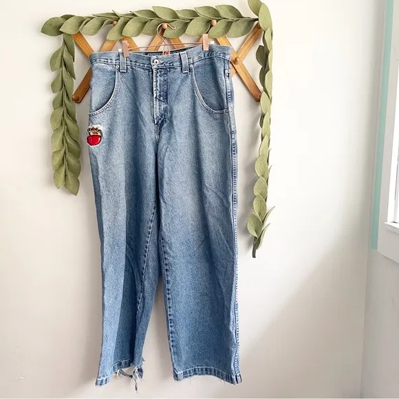 JNCO Vintage Pipes Wide Leg Jeans 36/30