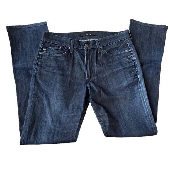 Joe's Jeans Dark Wash Straights Leg Jean Size: W32