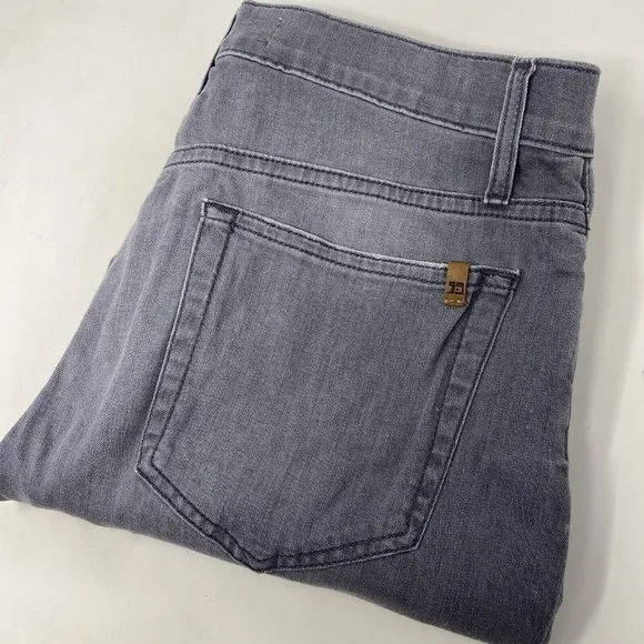 Joes Jeans Men's 31 Gray Zip Fly Stretch Cotton Blend Straight Denim Jeans