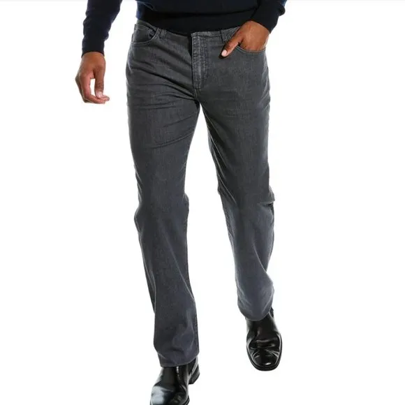 JOE'S Jeans Men's 36 Classic Straight Leg Gray Stretch Jeans Style GLNDWT8225