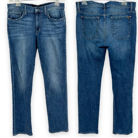 Joe's Men''s The Brixton Straight + Narrow Distressed Jean Size 33