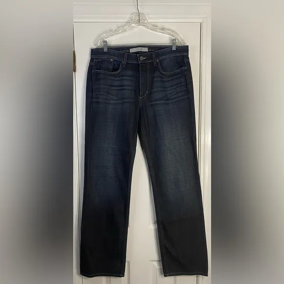 Joes Jeans Mens Malcom Jeans Size 36 Classic Fit Dark Blue.
