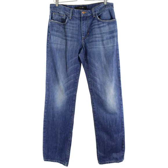 Joe's Jeans 35 x 33 Blue The Classic Jeans Straight Leg Medium Wash