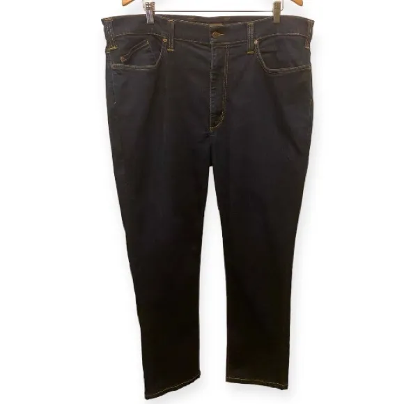 Joe’s Jeans 42x27 Brixton Mens Jeans Straight Dark Wash Jazz Stretch Hemmed
