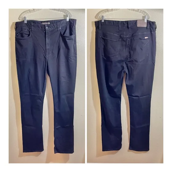 Joes Jeans Men’s Size 42x34 Classic Fit Straight Leg Black Premium Stretch Denim