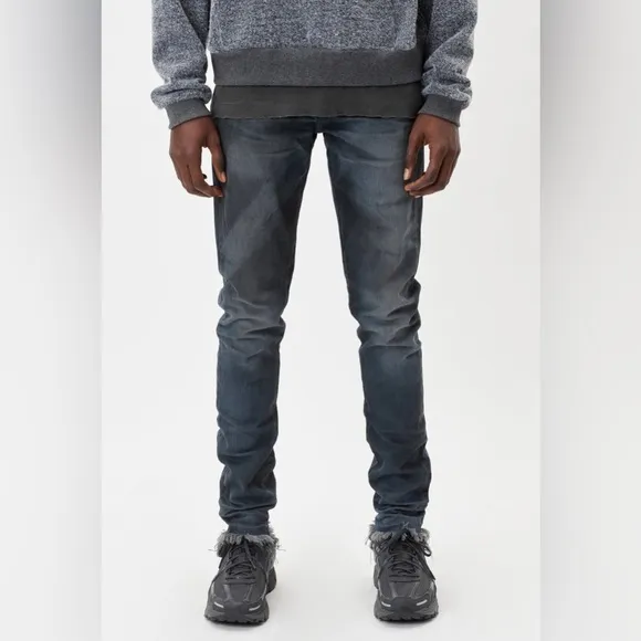 John Elliott The Cast 2 Ash Slim Fit Raw Hem Men’s Denim Blue Jeans Size 31 New
          
      NWT