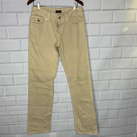 John Richmond khaki tan jeans 33
