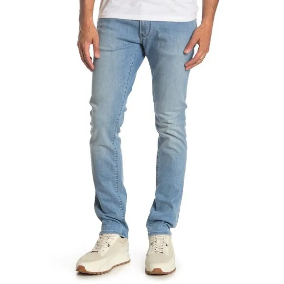 John Varvatos Wight Skinny Straight Jeans Aegean
          
      NWT