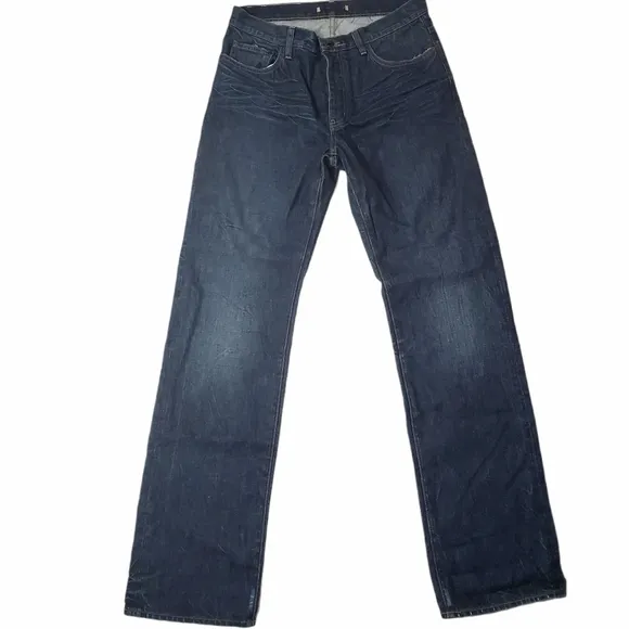 John Varvatos Authentic Fit Button Fly Jeans