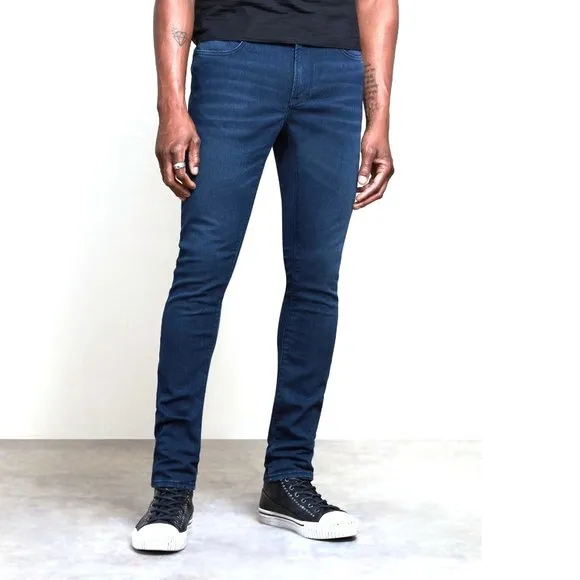 John Varvatos Star USA Men's Matchstick Skinny Narrow Fit Jeans BSRF Lagoon Blue
          
      NWT