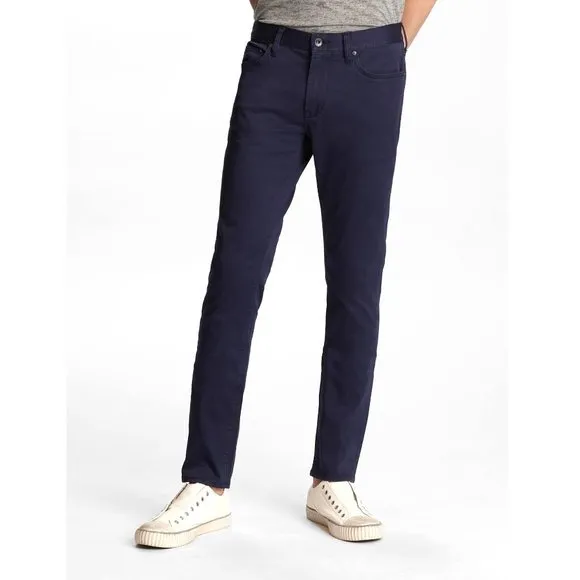 John Varvatos Star USA Men's Wight Skinny Straight Soft Knit Jeans Lee Wash Ink
          
      NWT