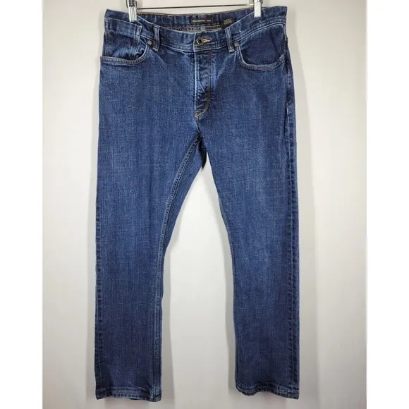 John Varvatos USA Bowery Medium Wash Straight Leg Jeans Size 34