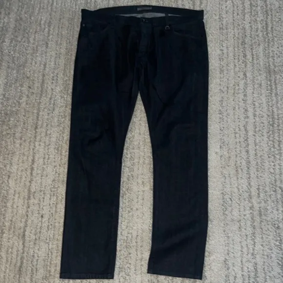 John Varvatos Slim Skull Rivet Dark Blue Jeans