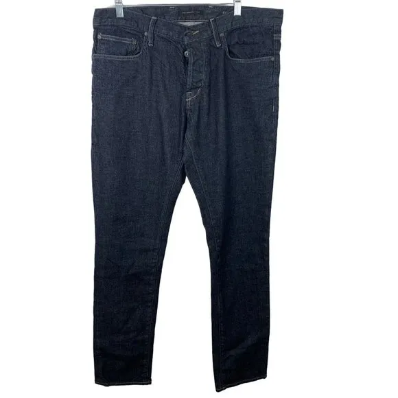 John Varvatos Wight Skinny Jeans Men's 38x32 Blue Denim Casual