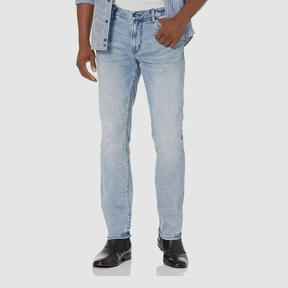 John Varvatos Star USA Men's Bowery Slim Straight Jeans BXLD Denim Old Blue
          
      NWT