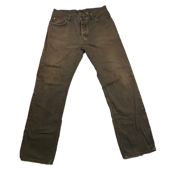 John Varvatos Star USA Authentic Fit Men Straight Leg Jean Size 34